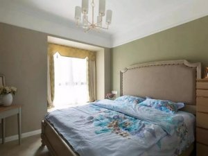 现代北欧风格卧室硅藻泥装修效果图 打造温馨的卧室