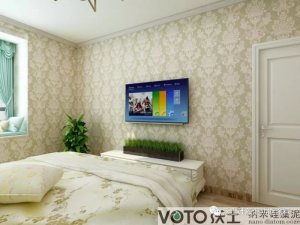沃土硅藻泥图片 卧室装修效果图